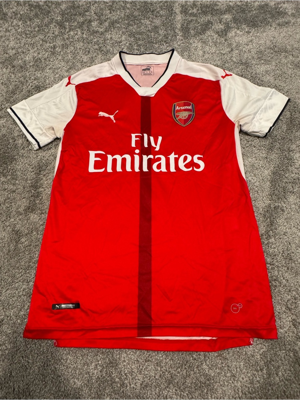 Fly Emirates | Puma Red & White Arsenal Home Jersey